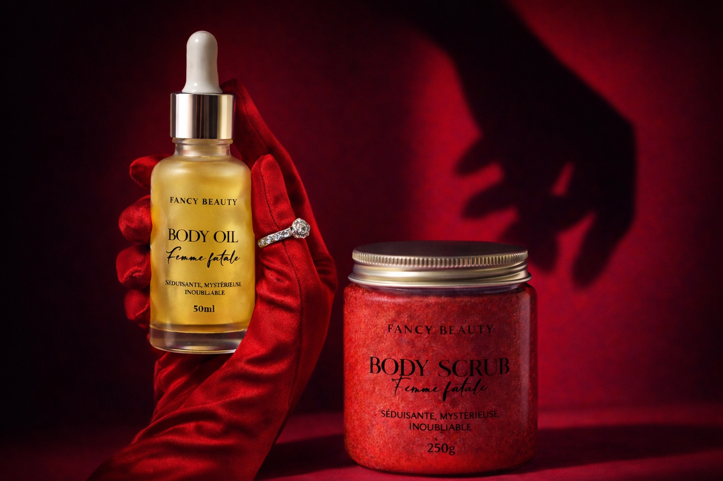 Duo Body Oil + Body Scrub Femme Fatale
