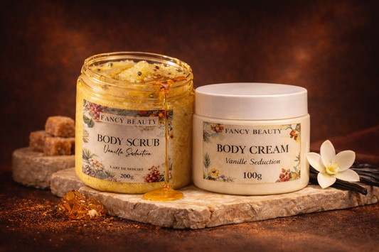 Duo Body Scrub + Body Cream Vanilla Seduction