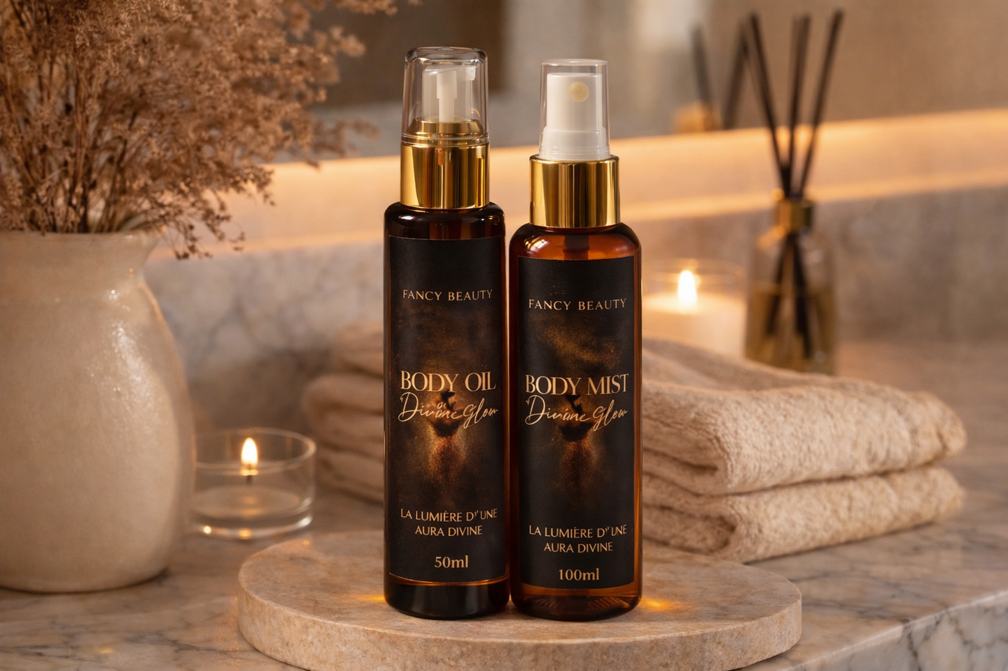 Duo Body Oil + Body Mist Divine Glow